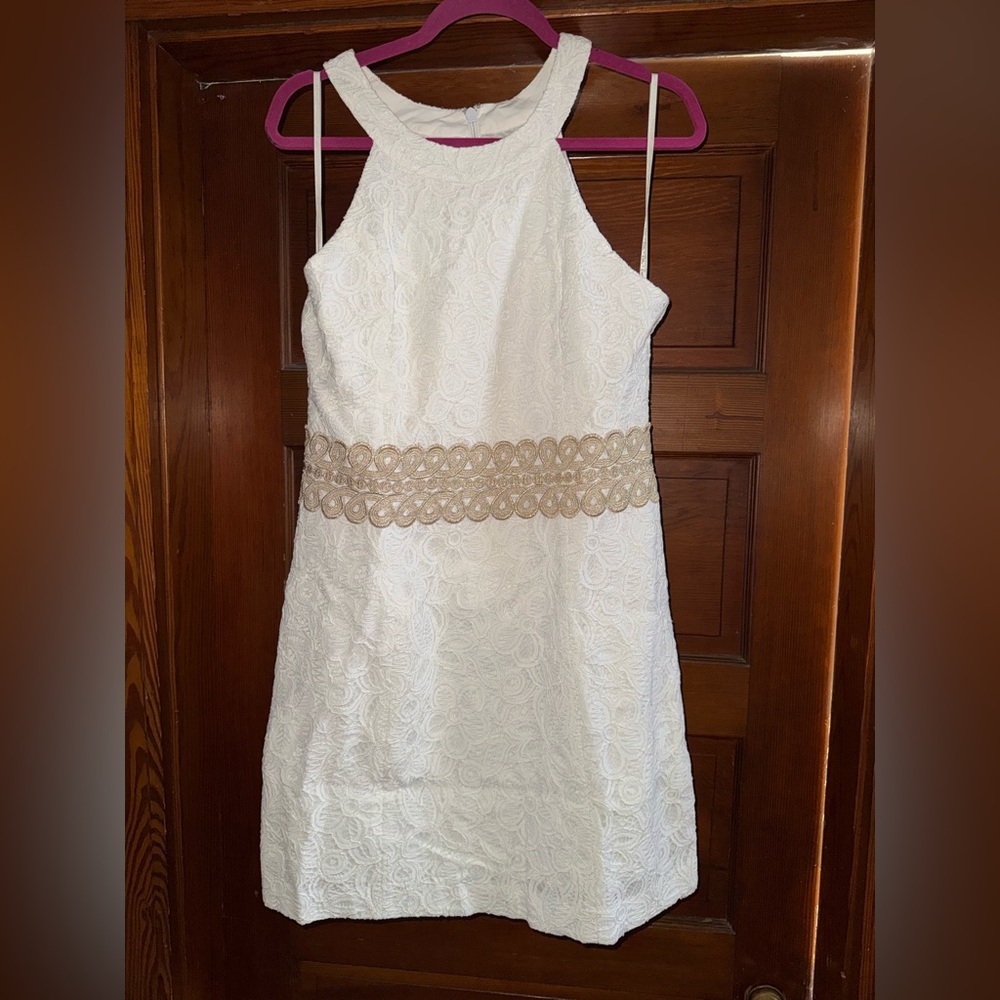 Lilly Pulitzer Shift Dress with Lace